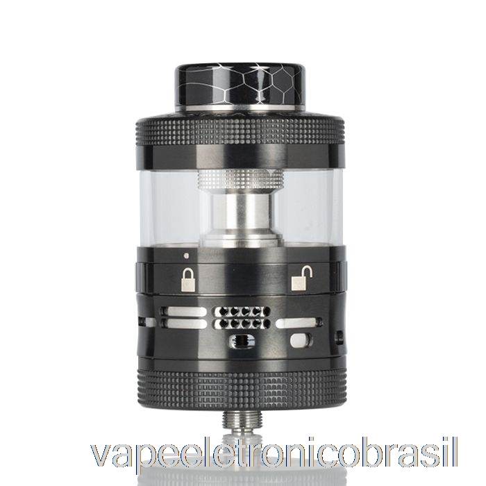 Vape Recarregável Steam Crave Aromamizer Ragnar 35mm Rdta Basic Edition - Preto